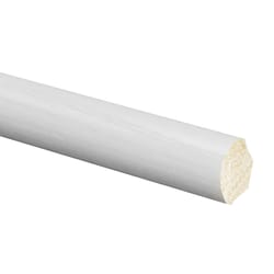 Inteplast Building Products 9/16 in. H X 9/16 in. W X 8 ft. L Prefinished White Oak Polystyrene Trim