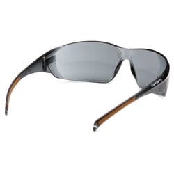 Carhartt Billings Anti-Fog Frameless Safety Glasses Gray Lens Black/Tan Frame 1 pc