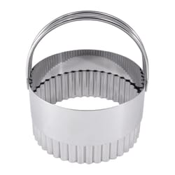 R&M International Corp International 3 in. Fluted Biscuit Cutter Silver 1 pc