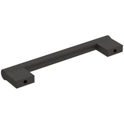 Amerock Versa Bar Cabinet Pull 5-1/16 in. Matte Black 1 pk