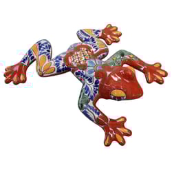 Avera Products Talavera Multicolored Ceramic 8 in. H X 8.5 in. L X 8 in. W Wall Hanging Decor