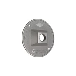 Bell Round Die cast Aluminum 4.13 in. H X 4.13 in. W Weatherproof Cover