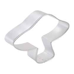 R&M International Corp International 4 in. W X 3 in. L Mushroom Cookie Cutter Silver 1 pc