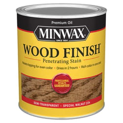 Minwax Wood Finish Semi-Transparent Special Walnut Oil-Based Penetrating Wood Stain 1 qt