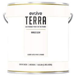 Evolve Terra Satin Nimbus Glow Paint and Primer Interior 1 gal