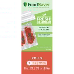 FoodSaver Clear Vacuum Sealer Roll 2 pk