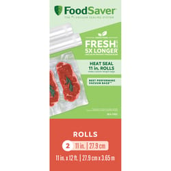FoodSaver Clear Vacuum Sealer Roll 2 pk