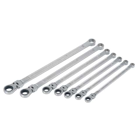 Craftsman V-Series Metric Extra Long Flex Head Box Wrench Set, 7-Piece