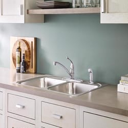 Moen Chateau One Handle Chrome Kitchen Faucet