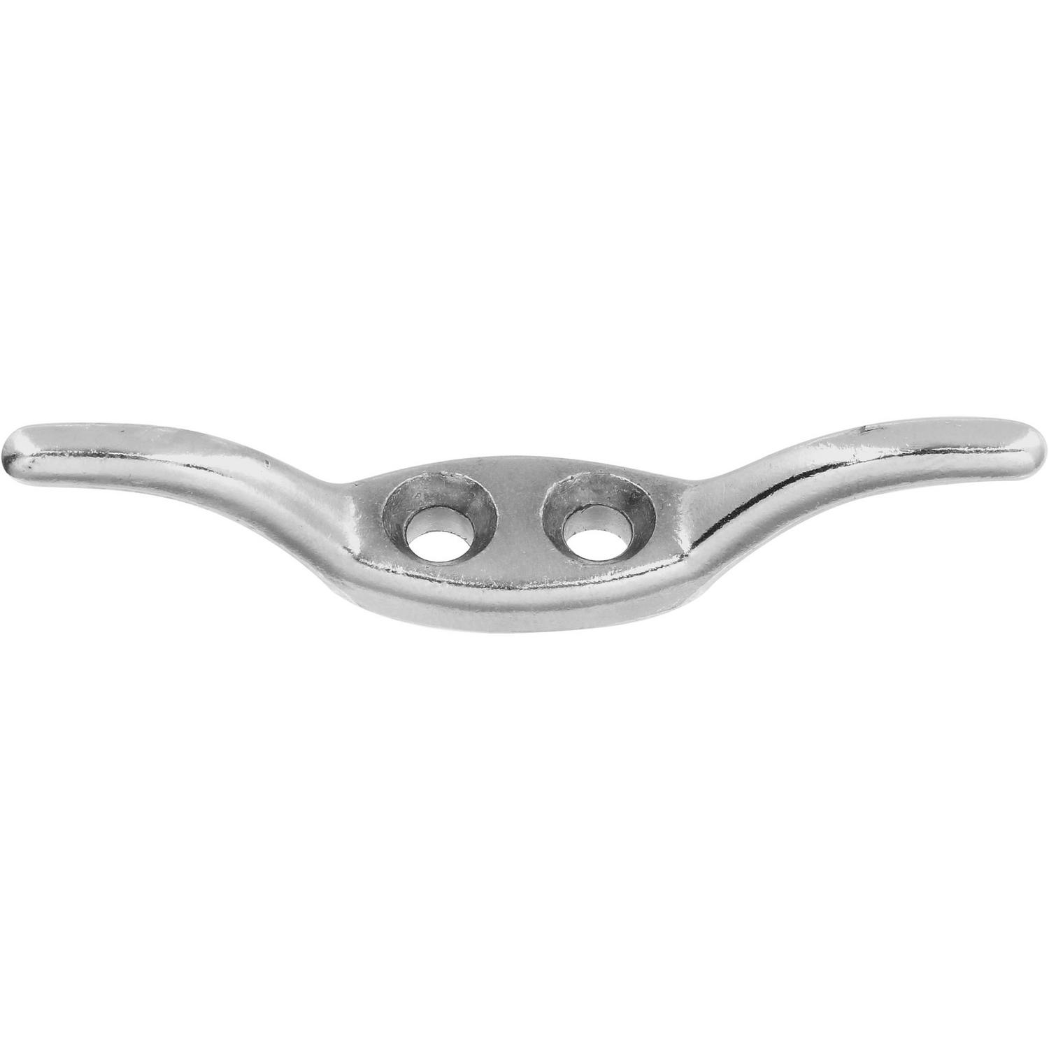 Campbell Nickel-Plated Zinc Rope Cleat 2-1/2 in. L Campbell Nickel-Plated Zinc Rope Cleat 2-1/2 in. L