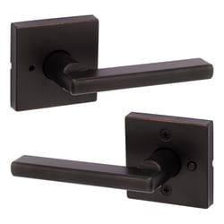 Kwikset Halifax Venetian Bronze Privacy Lever Right or Left Handed