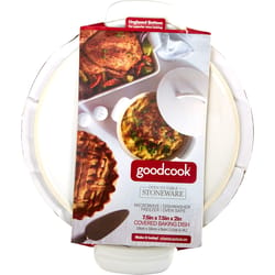 Good Cook 8.5 in. W X 8.5 in. L Baking Dish White 1 each