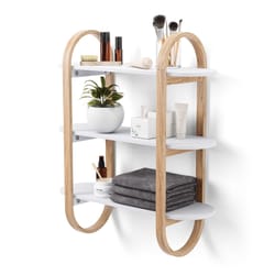 Umbra Bellwood 29.50 in. H X 9.30 in. W X 25.67 in. D Wood Shelving Unit