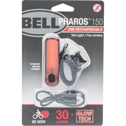 Bell Sports Pharos 150 Plastic Bicycle Tail Light Black/Red