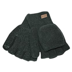 Kinco Alyeska S Wool Fingerless Black Half Finger Glove