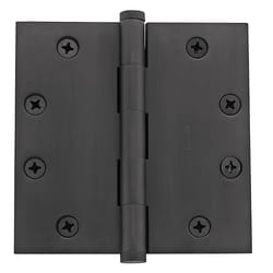 Baldwin Estate 4-1/2 in. L Oil Rubbed Bronze Door Hinge 1 pk