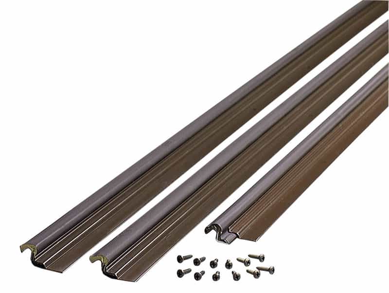 M D Building Products Bronze Vinyl And Foam Weather Stripping For