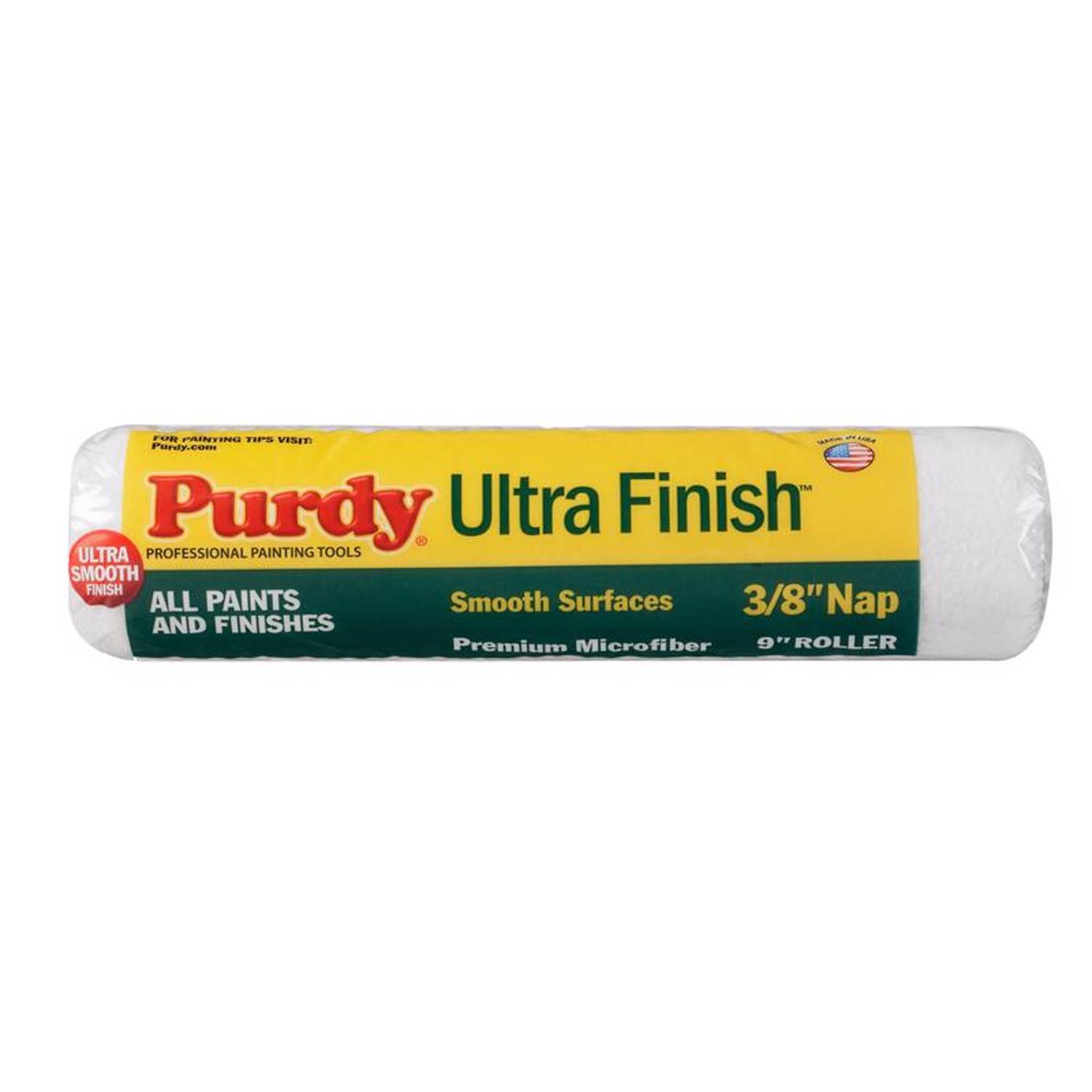 Photos - Putty Knife / Painting Tool Purdy Ultra Finish Microfiber 9 in. W X 3/8 in. Regular Paint Roller Cover