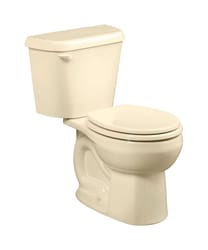 American Standard Colony Toilet-To-Go 1.28 gal Bone Round Complete Toilet