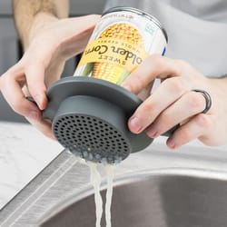 Tovolo Gray Nylon/Silicone Can Strainer