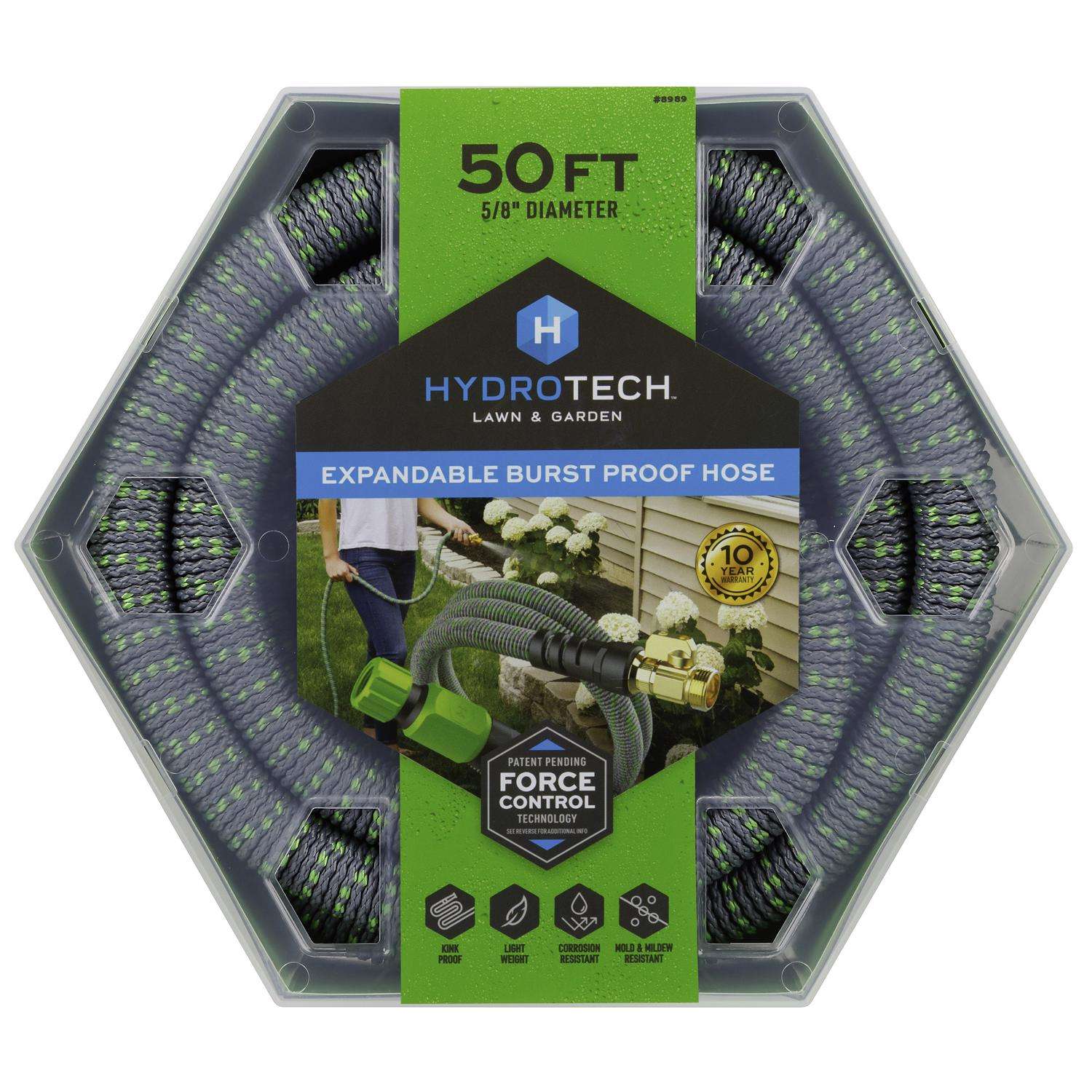 Hydrotech 5/8 in. D X 50 ft. L Medium Duty Expandable Lightweight