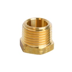 ATC 1/2 in. MPT X 3/8 in. D FPT Brass Hex Bushing