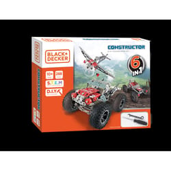 Black+Decker Constructor Engineering Kit Multicolored 288 pc