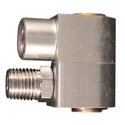 Milton Brass/Steel Air Hose Swivel Connector 1/4 in. FPT 1 pc