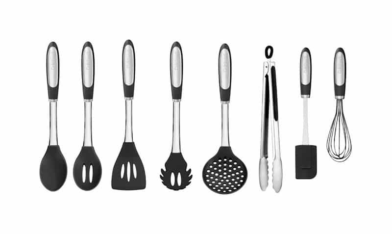 Cuisinart Elements 15 75 In L Black Silicone Kitchen Tools Ace