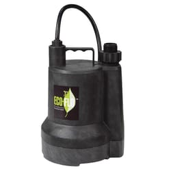 ECO-FLO SUP Series 1/6 HP 1680 gph Thermoplastic Switchless Switch Submersible Utility Pump