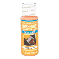 Homefront Satin Orange Burst Hobby Paint 2 oz