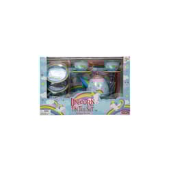 Schylling Tin Tea Set Multicolored 15 pc