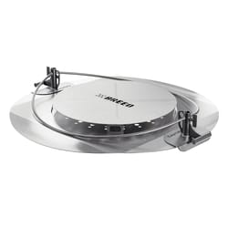 Breeo Outpost 30 Stainless Steel Heat Deflector 6.25 in. H X 37 in. W X 34.75 in. D