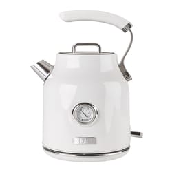 Haden Dorset Ivory Retro Stainless Steel 1.7 L Electric Tea Kettle