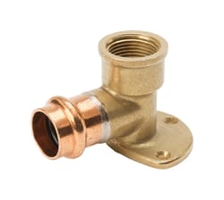 NIBCO Press System 1/2 in. Press X 1/2 in. D FIP Copper 90 Degree Elbow Drop 1 pk