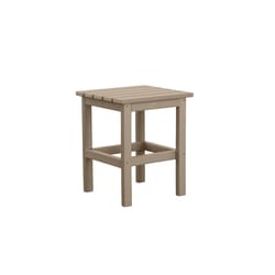 Durogreen Tan Square HDPE Classic Side Table