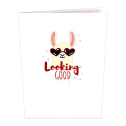 Lovepop Pop-Up Greeting Card Looking Good Llama