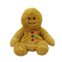 Warmies Gingerbread Boy Stuffed Animals Brown