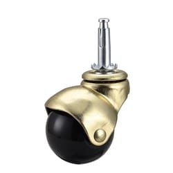 Ace 2 in. D Swivel Rubber Hooded Ball Caster 80 lb 1 pk