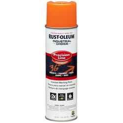 Rust-Oleum Industrial Choice Fluorescent Orange Inverted Marking Paint 17 oz