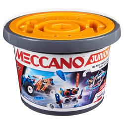 Meccano Junior Open Ended Bucket Multicolored 150 pc