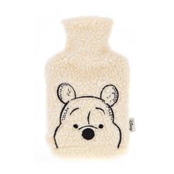 Mad Beauty Disney Beige Winnie the Pooh Hot Water Bottle-Faux Fur 1 pk
