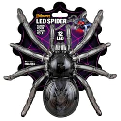 Magic Seasons Multicolored 8 in. LED Halloween Spider