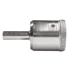 Century Drill & Tool 1-1/8 in. Diamond Grit 1/2 in. L Hole Saw