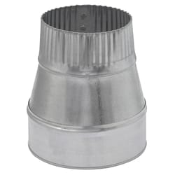 Imperial 5 in. D X 4 in. D Galvanized Steel Furnace Pipe Reducer