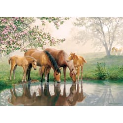 Cobble Hill Horse Family Jigsaw Puzzle 350 pc