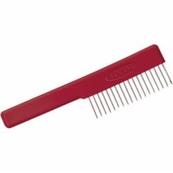 Hyde Red Stainless Steel Paint Brush Cleaning Comb