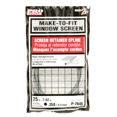 Prime-Line 0.25 in. D X 300 in. L Screen Spline Prime-Line 0.25 in. D X 300 in. L Screen Spline