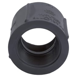 Charlotte Pipe Schedule 80 1-1/2 in. FPT X 1-1/2 in. D FPT PVC Coupling 1 pk