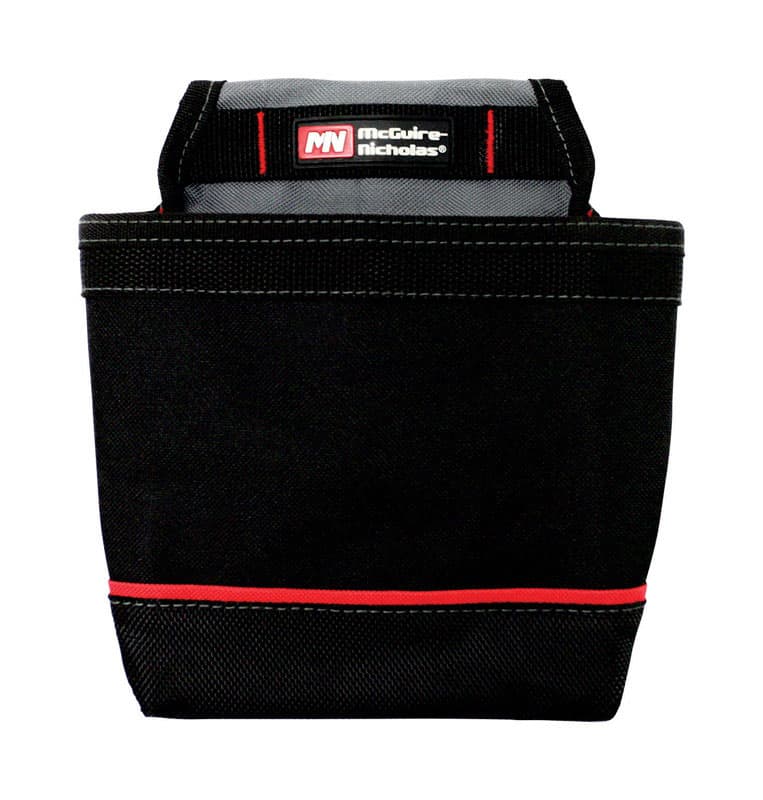 McGuire-Nicholas Polyester Tool Pouch 8 pocket Black 1 pc - 039-Q - Tool Storage and Organization  sku 039-Q